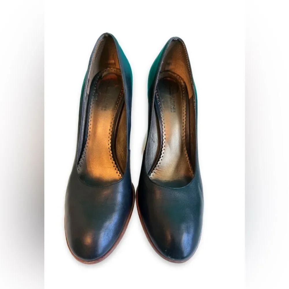 Donald J. Pliner Wedges | Donald J. Pliner Sport-I-Que| Heather Black Heels| 8.5